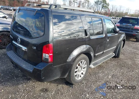 2011 Nissan Pathfinder Le from USA, damaged, VIN 5N1AR1NB8BC603589